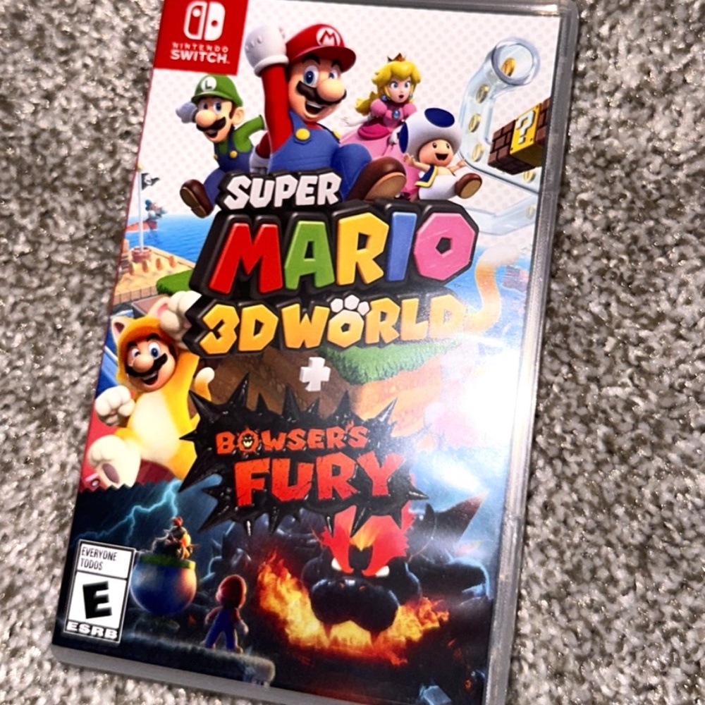 SUPER MARIO 3D WORLD + BOWSER'S FURY, NINTENDO SWITCH